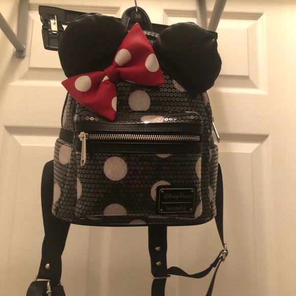 Loungefly Handbags - Disney Parks x Loungefly Sequin Mini Backpack